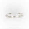 Bracelet Jonc En Argent Massif 925 - Diamètre 7cm, Hauteur 1cm, 22g - Occasion Bon état