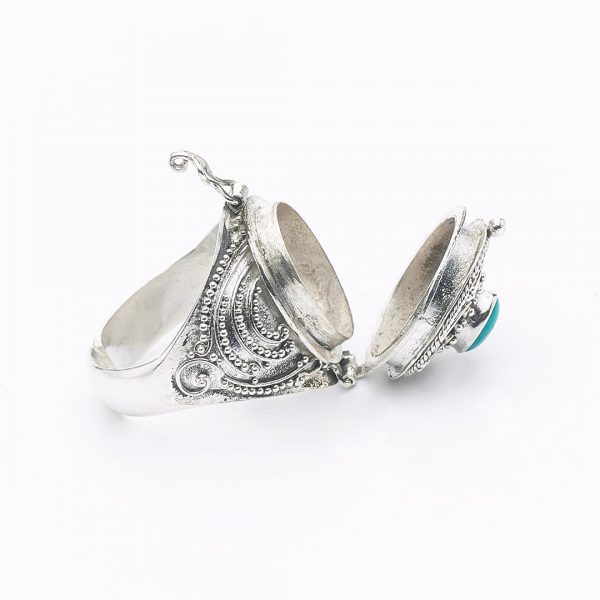 Incroyable bague de déclaration de pierres précieuses en coquille d'ormeau, bague délicate