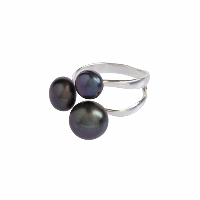 Bracelet Manchette En Argent Massif 925 Vermeil Et émaillé - Occasion, Style Vintage Chic